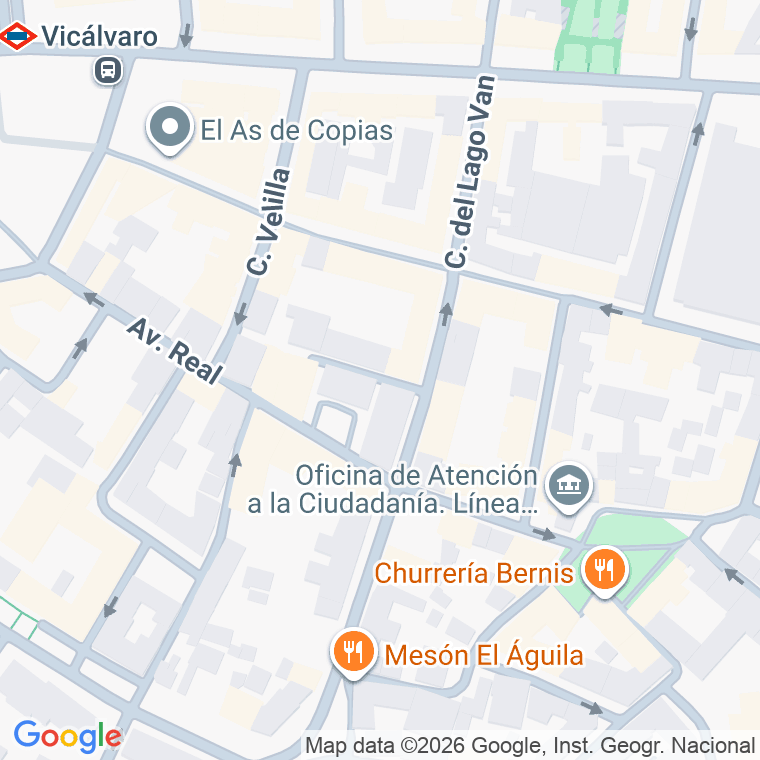 Código postal de Casco Antiguo en Madrid