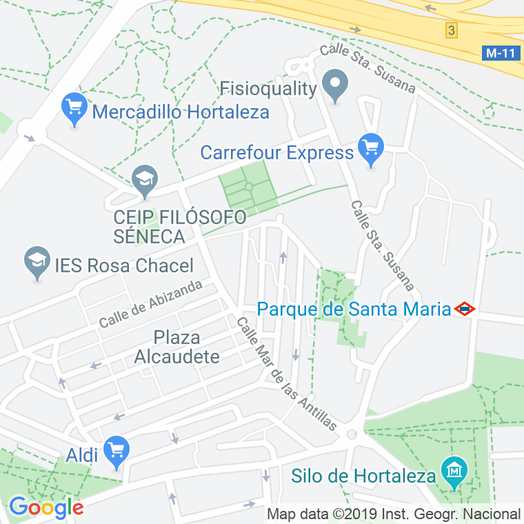 Código Postal calle Alcaraz en Madrid