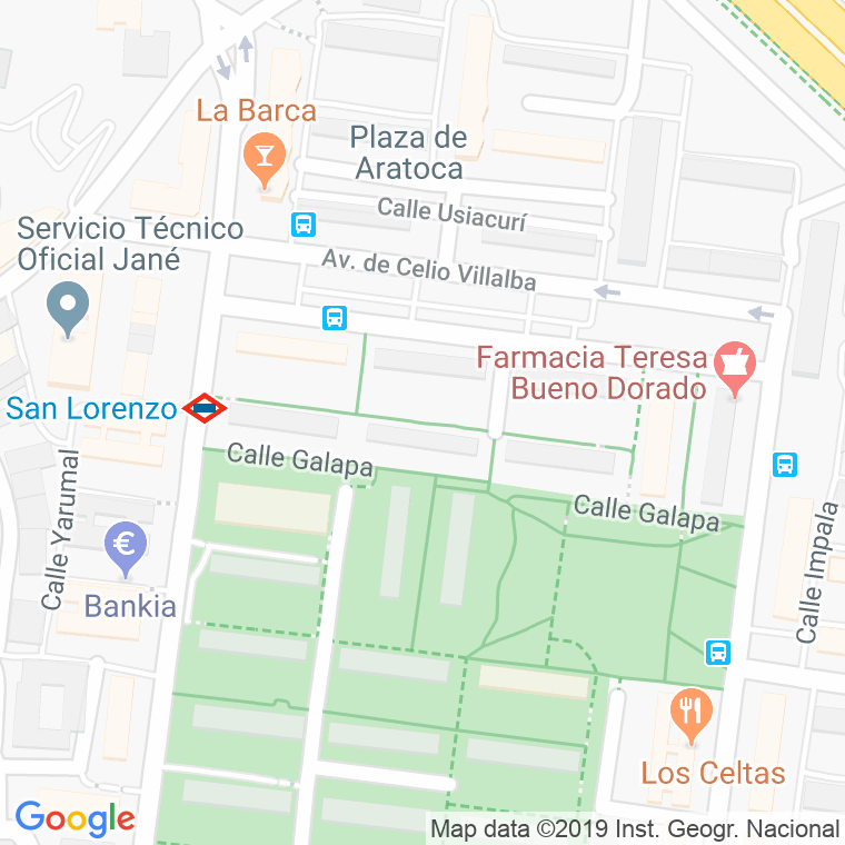 Código Postal calle Baranoa en Madrid