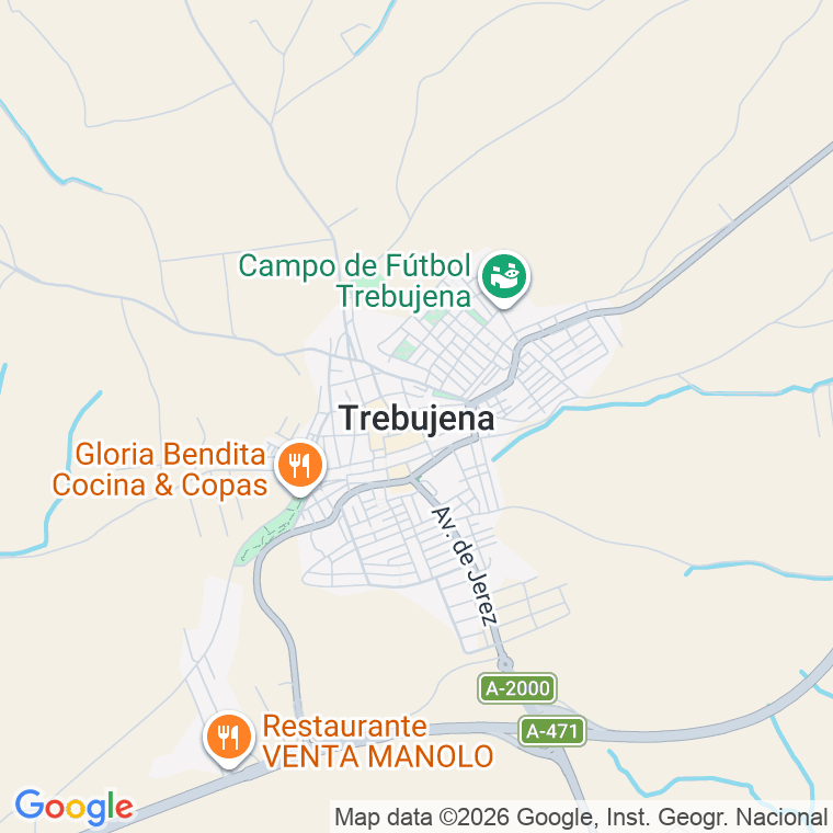 Código postal de Trebujena en Madrid
