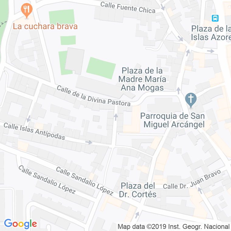 Código Postal calle Abardero en Madrid