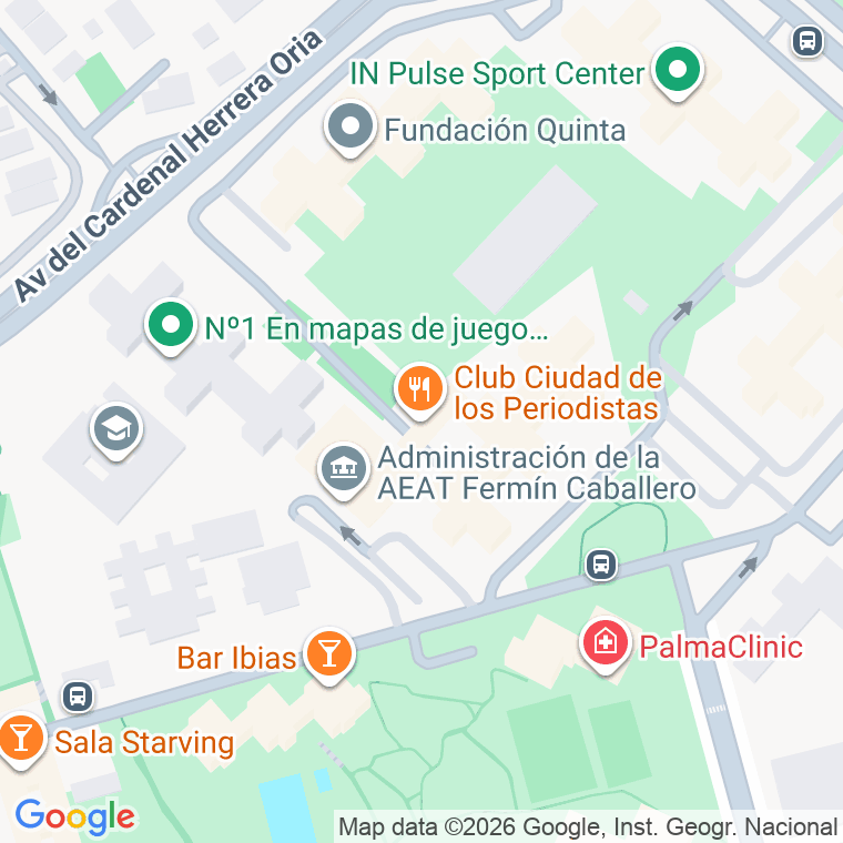 Código postal de Colonia Ciudad de los Periodistas en Madrid