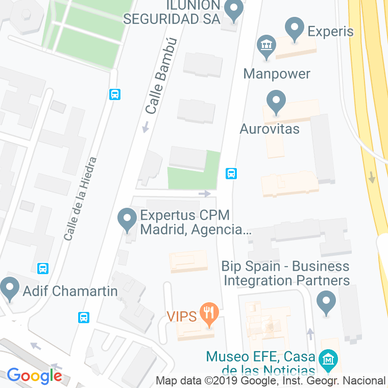 Código Postal calle Consuegra en Madrid