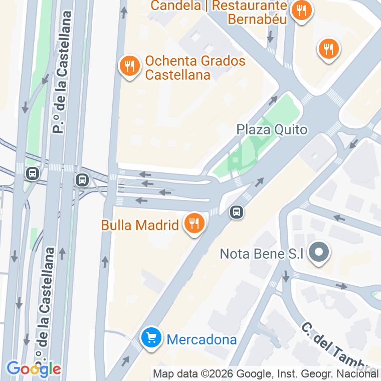 Código postal de Hermanos Pinzon en Madrid