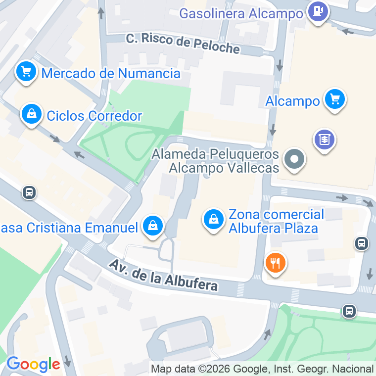Código postal de Plaza Mariana Pineda en Madrid