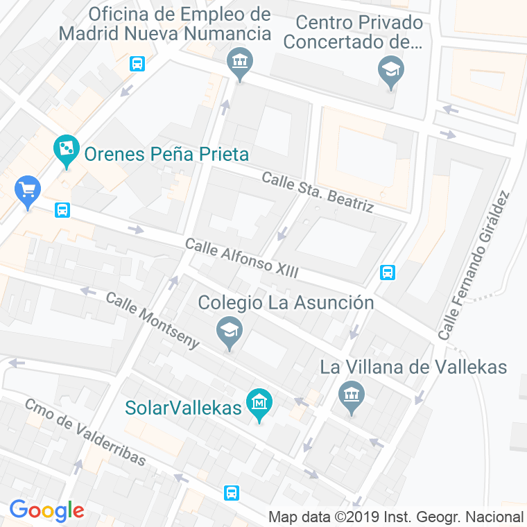 Código Postal calle Alfonso Xiii   (Impares Del 1 Al Final)  (Pares Del 2 Al Final) en Madrid
