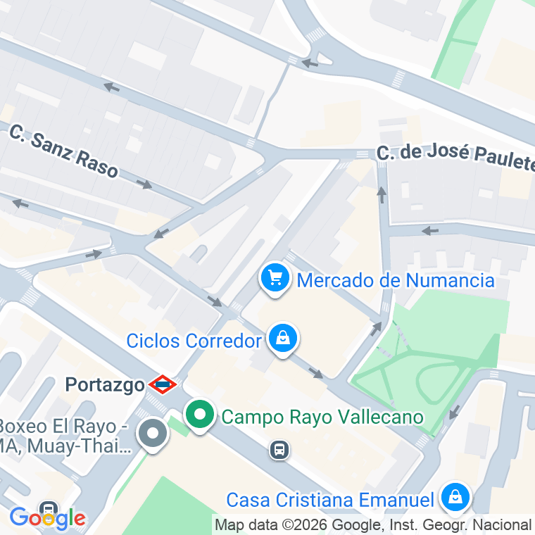 Código postal de Josefa Diaz en Madrid