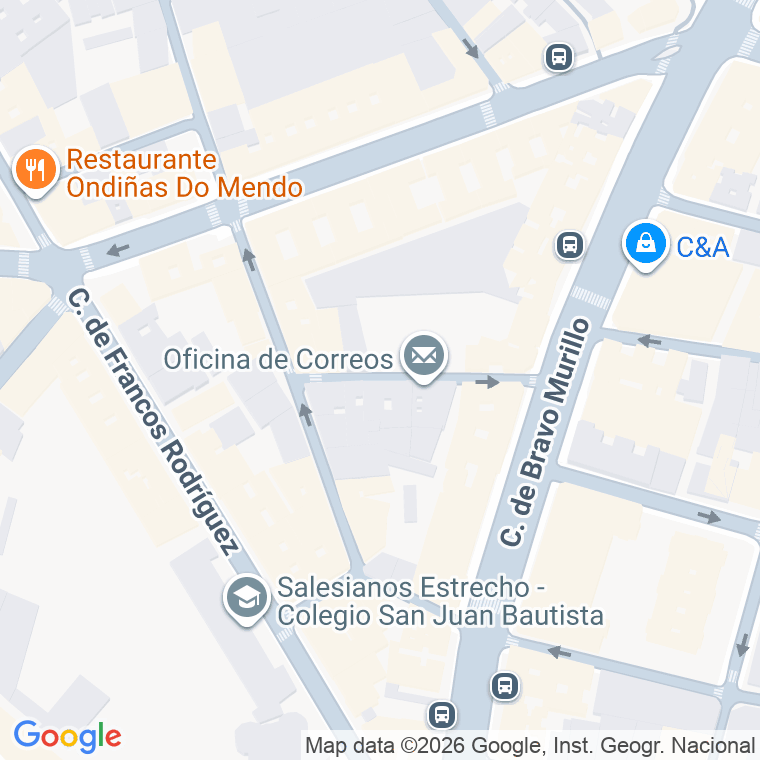 Código postal de Mariano Fernandez en Madrid
