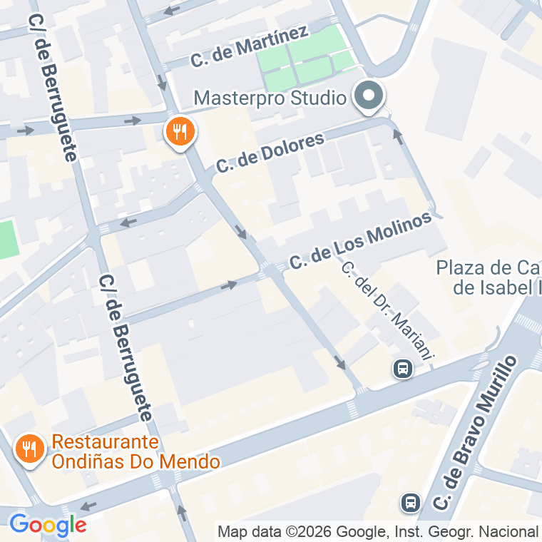 Código postal de Molinos en Madrid