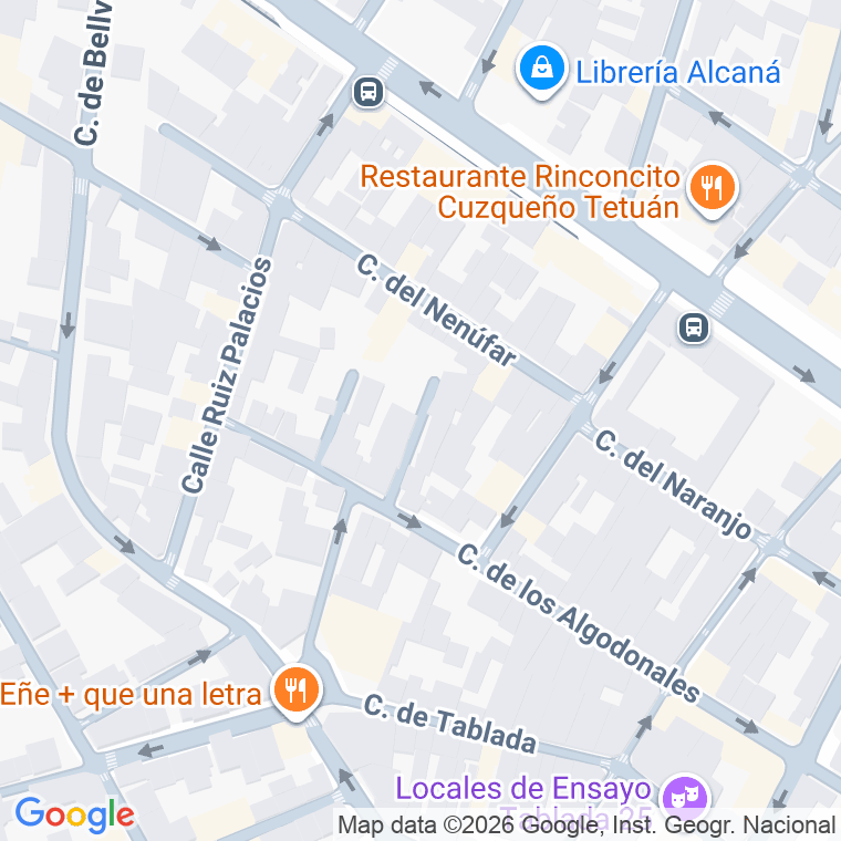 Código postal de Nogal en Madrid
