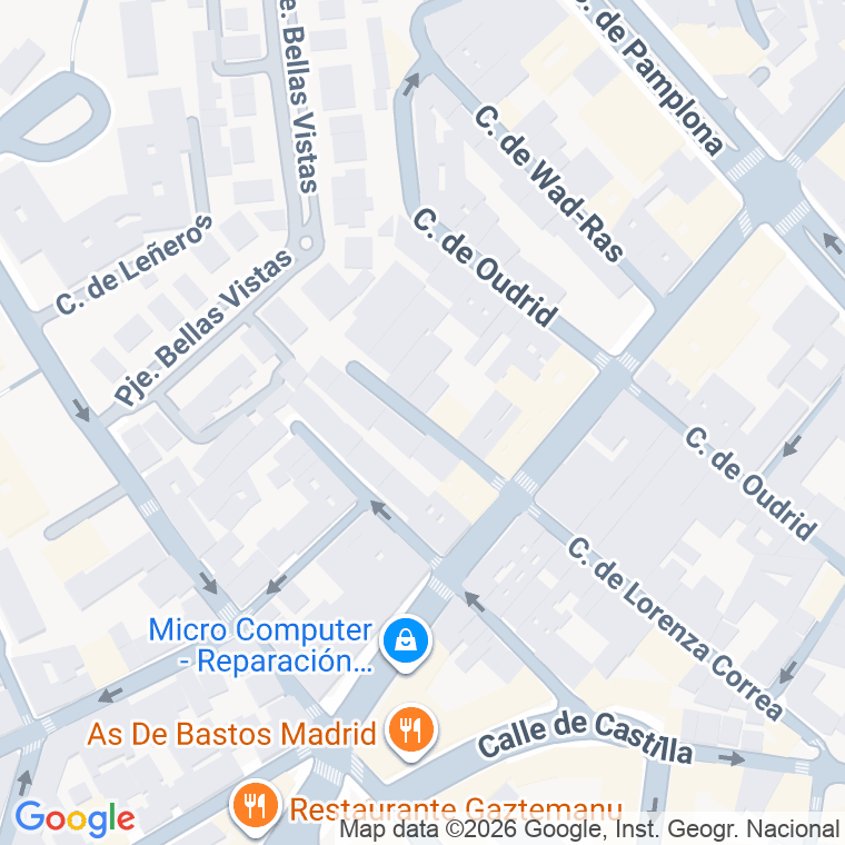 Código postal de Paravicinos en Madrid