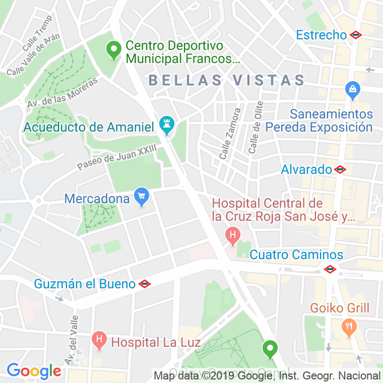 Código Postal calle Almansa   (Impares Del 63 Al Final)  (Pares Del 70 Al Final) en Madrid
