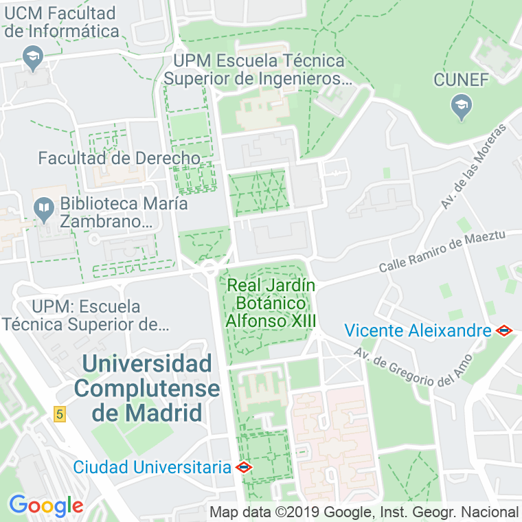 Código Postal calle Jose Antonio Novais en Madrid