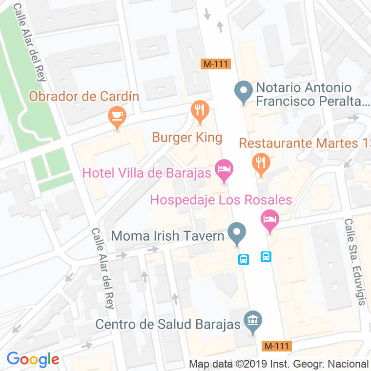 Código Postal calle Algemesi en Madrid