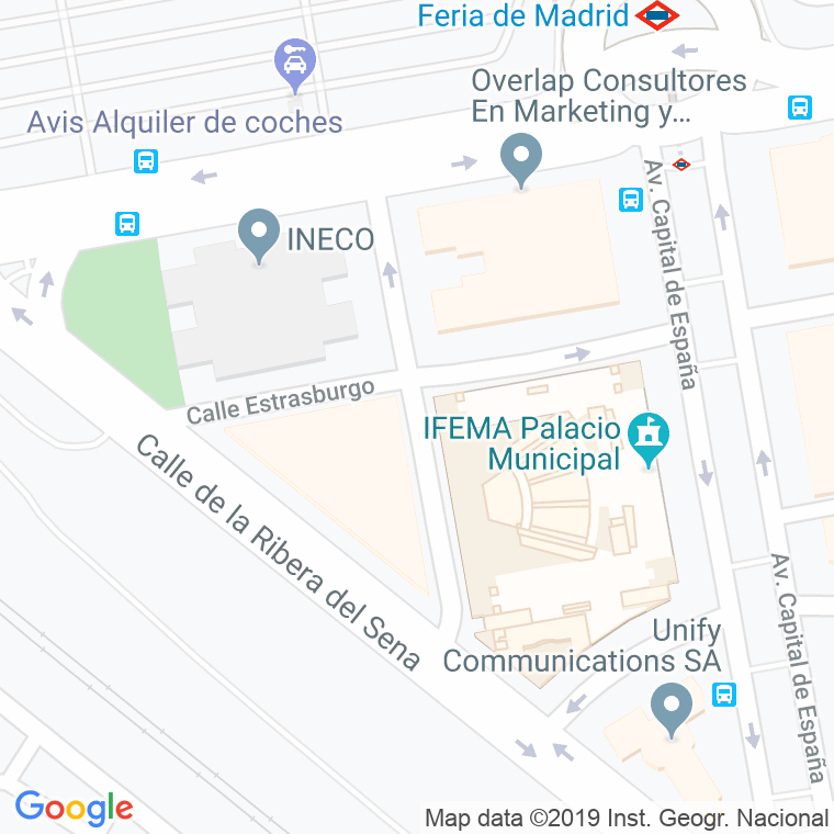 Código Postal calle Amberes, glorieta en Madrid