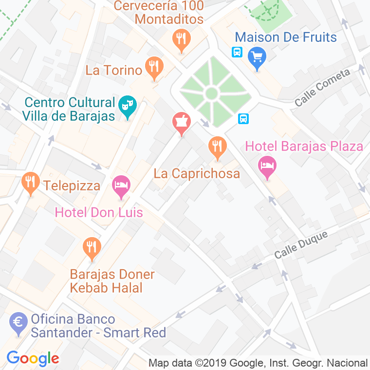 Código Postal calle Anguita en Madrid