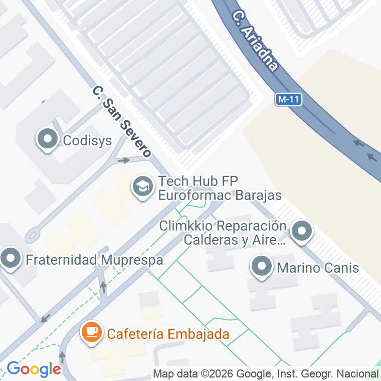 Código postal de Riaño en Madrid