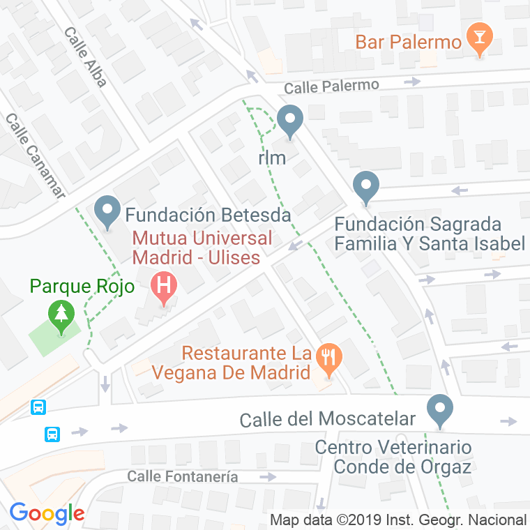 Código Postal calle Estrecho De Torres en Madrid