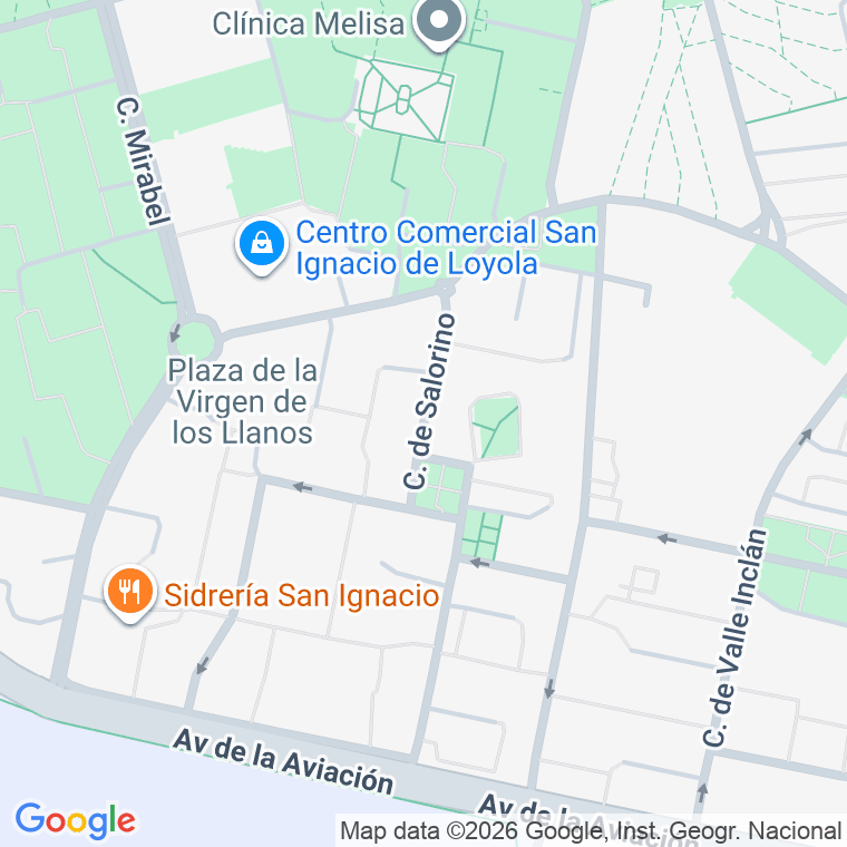 Código postal de Salorino en Madrid