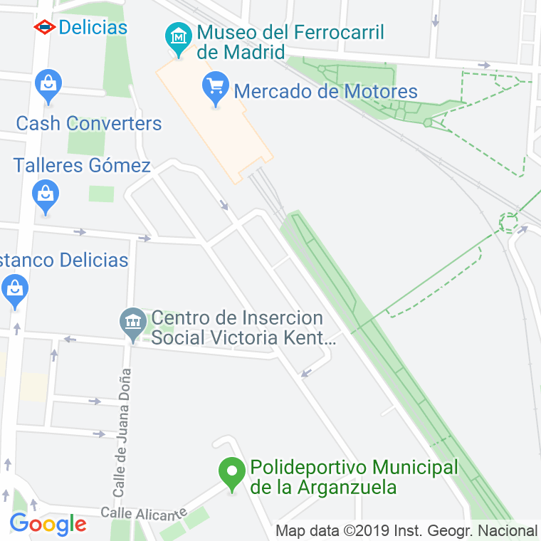 Código Postal calle Circon en Madrid