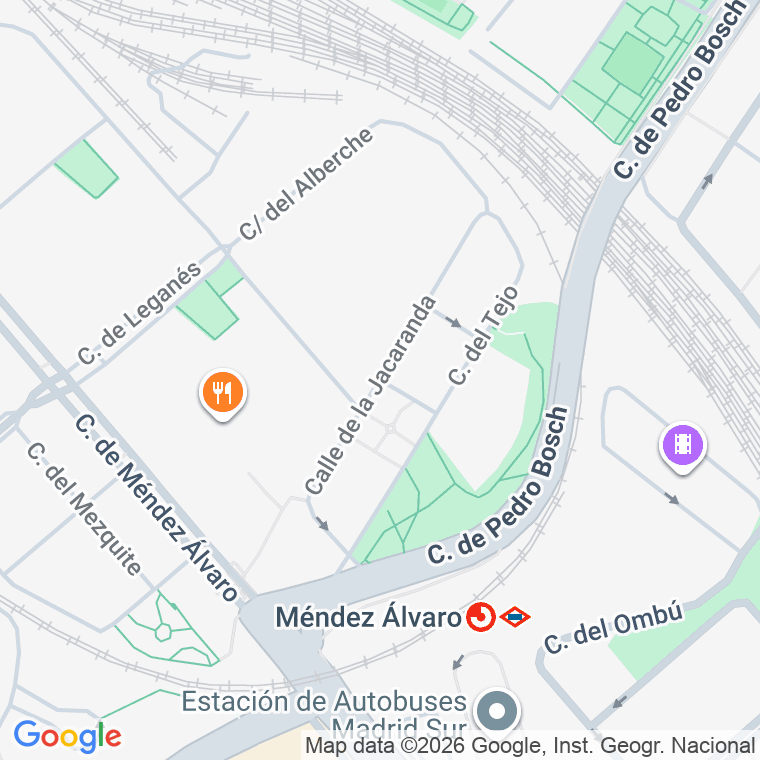 Código postal de Jacaranda en Madrid