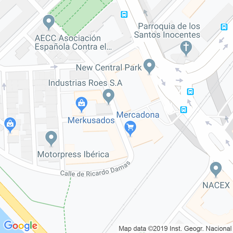 Código Postal calle Jose Antonio Zapata en Madrid