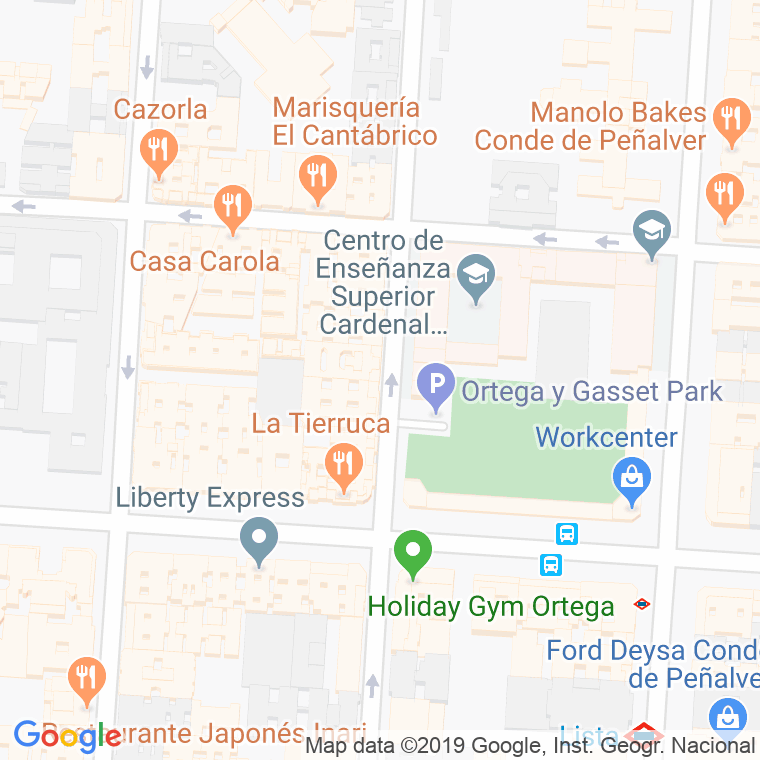 Código Postal calle Tulipan en Madrid
