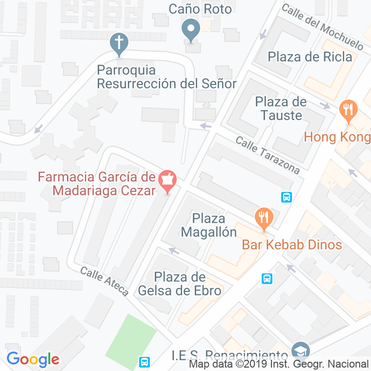 Código Postal calle Alcaravan en Madrid