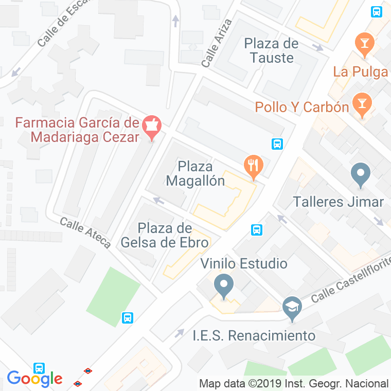 Código Postal calle Magallon en Madrid