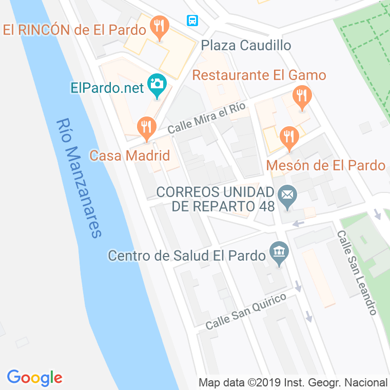 Código Postal calle Doctor Mediavilla en Madrid