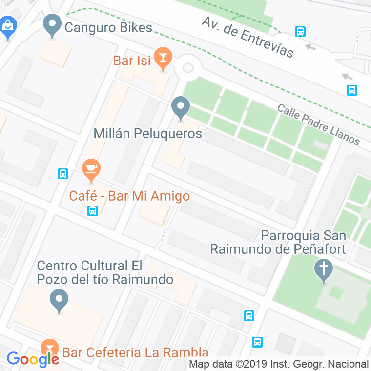 Código Postal calle Cabo De Creus en Madrid