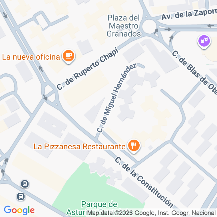 Código postal de Calle Miguel Hernandez (de) en Alcobendas