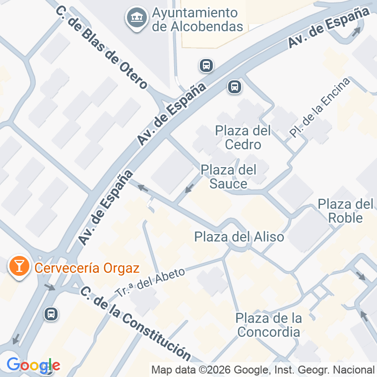 Código postal de Bilbao en Alcobendas y la Moraleja