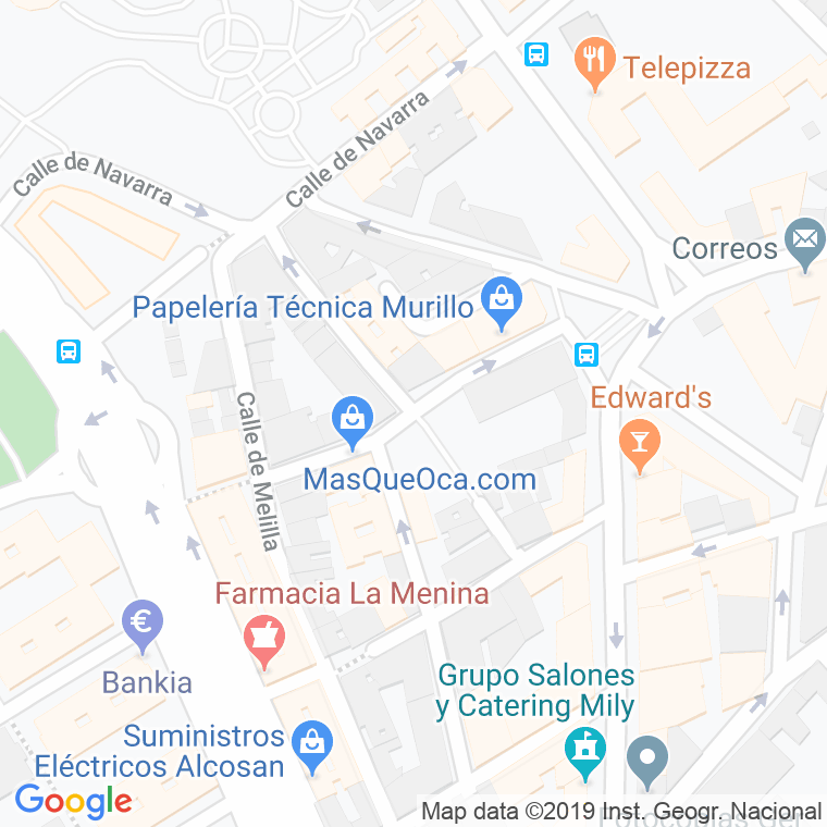 Código Postal calle Ceuta en Alcobendas y La Moraleja