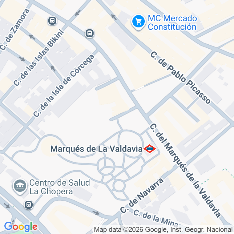 Código postal de Islas Fidji en Alcobendas y la Moraleja