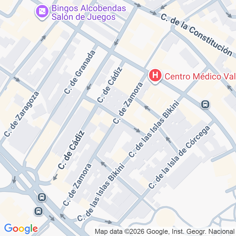 Código postal de Leon Perez Bayo en Alcobendas y la Moraleja