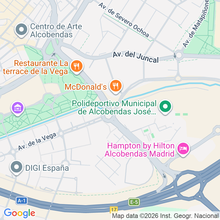 Código postal de Avda Transicion Española (de L en Alcobendas