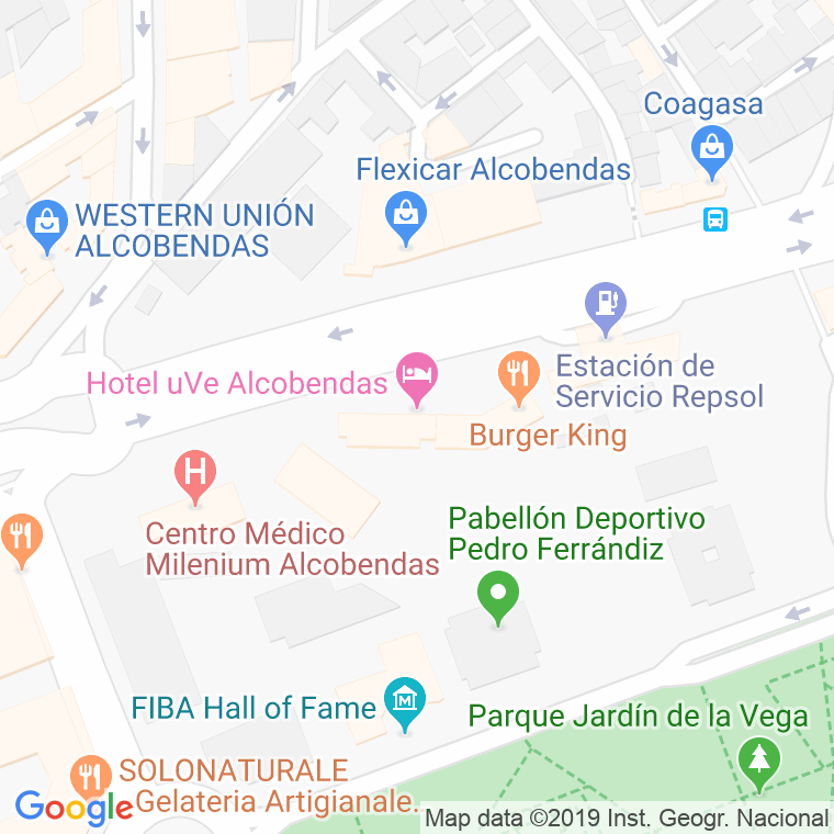 Código Postal calle Salvador Allende en Alcobendas y La Moraleja