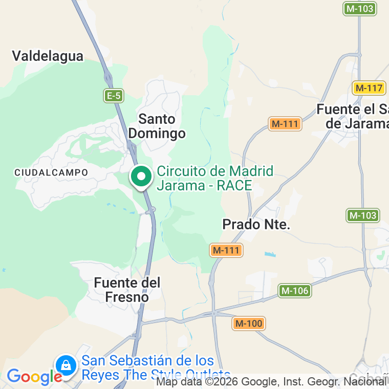 Código postal de Pueblas, las en Madrid