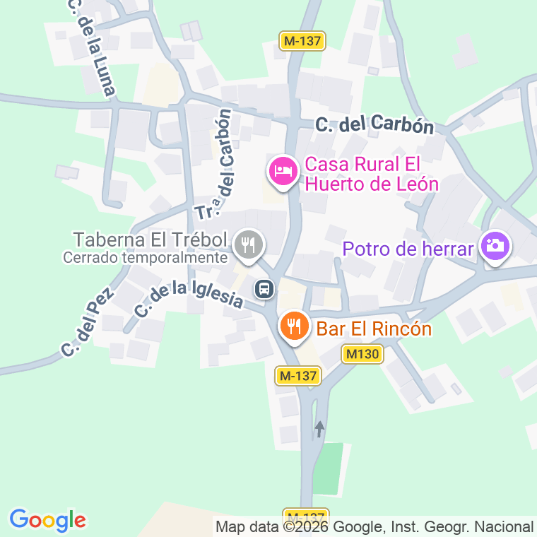 Código postal de Calle Rosario (del) en Pradena del Rincon