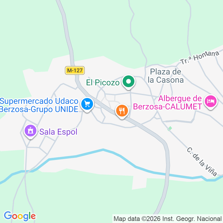 Código postal de Calle Cura (del) en Berzosa del Lozoya