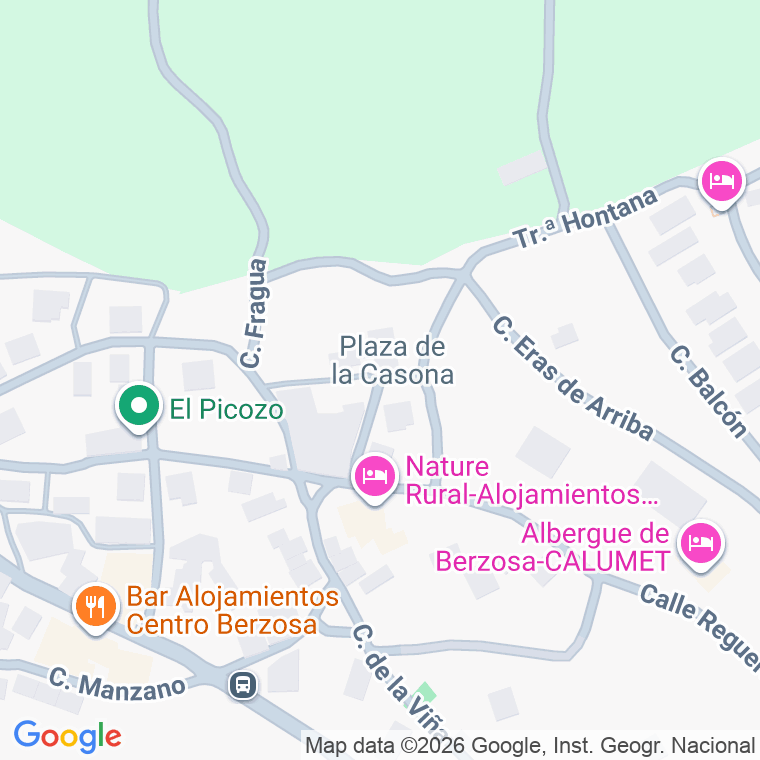 Código postal de Plaza Casona (de La) en Berzosa del Lozoya
