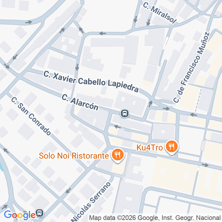 Código postal de Calle Alarcon en San Lorenzo de el Escoria