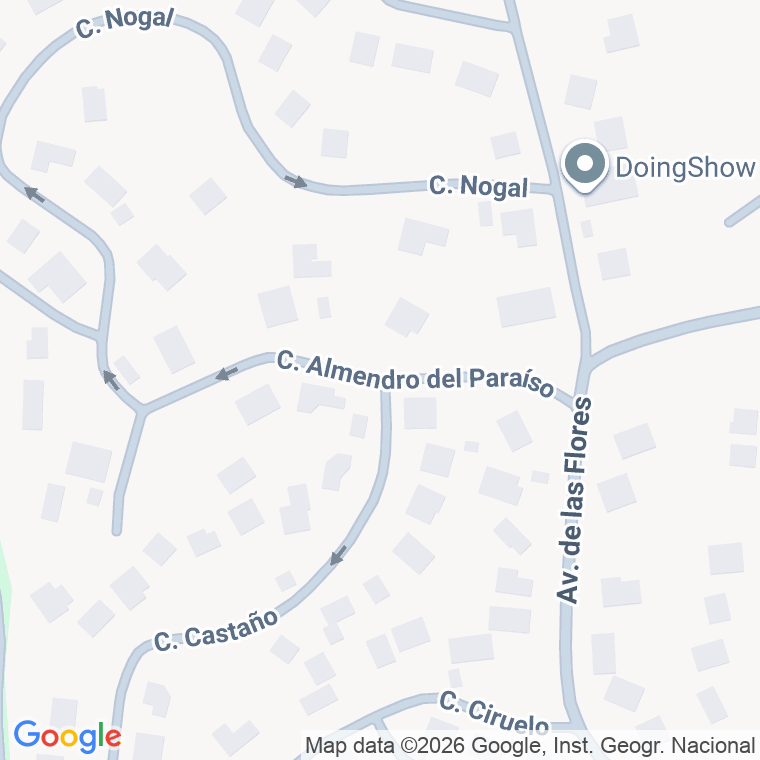 Código postal de Calle Almendro del Paraiso en Paraiso (el)