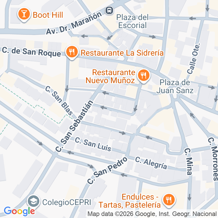 Código postal de Calle San Marcos en Majadahonda