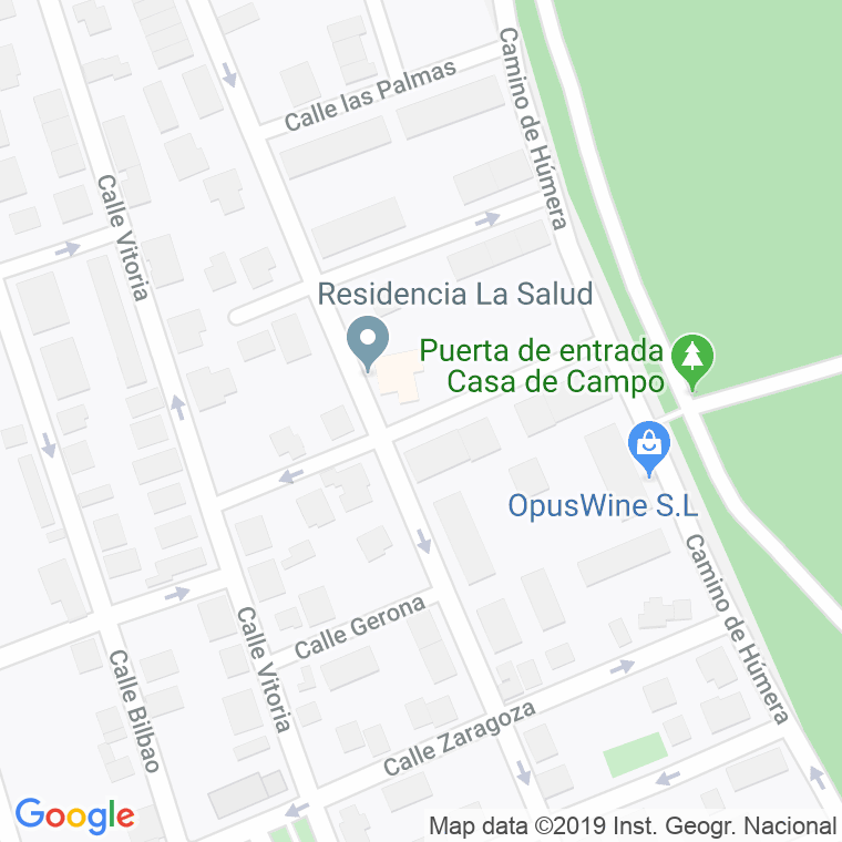 Código Postal calle Barcelona en Pozuelo de Alarcón