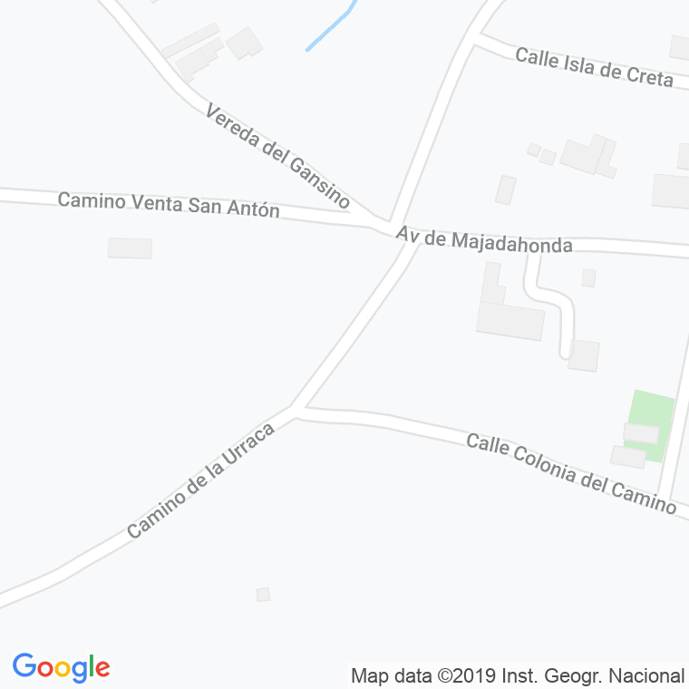 Código Postal calle Cerro, avenida en Pozuelo de Alarcón