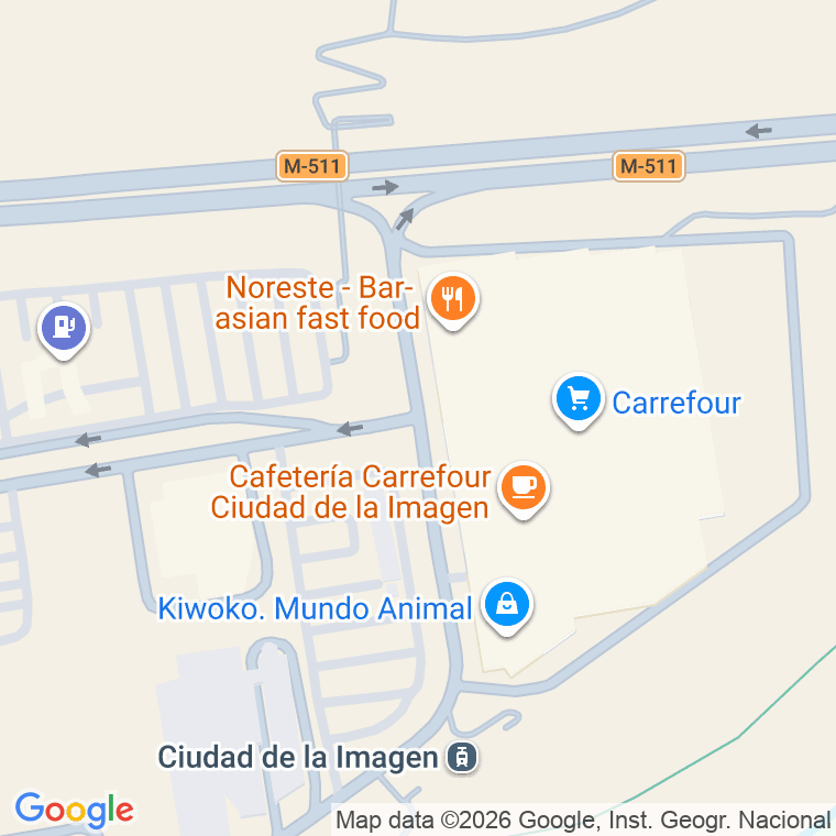 Código postal de Guadalupe Muñoz, Calle en Pozuelo de Alarcón