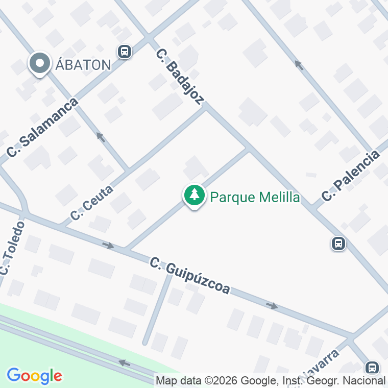 Código postal de Melilla, Calle en Pozuelo de Alarcón