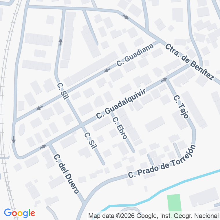 Código postal de Calle Guadalquivir en Pozuelo de Alarcon